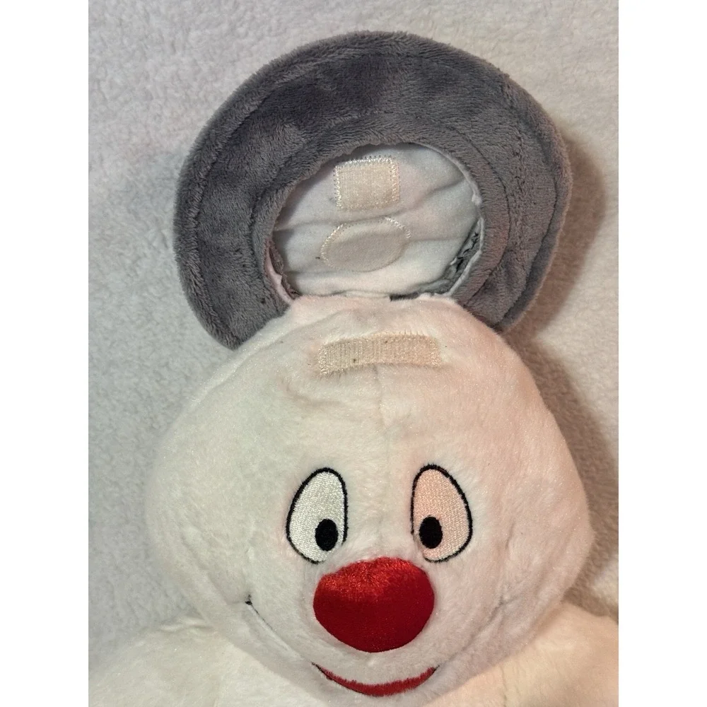 Build a Bear Frosty the Snowman Christmas Cheeks Lights Sound Plush Stuffed